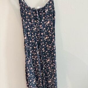 Hippie Rose Navy and Pink Floral Dress